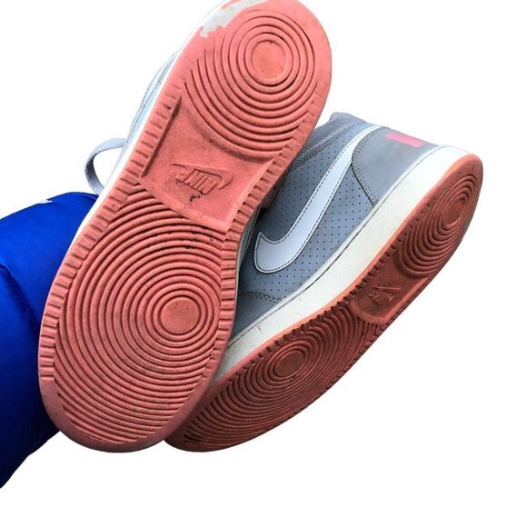 RARE 2016 Nike Court Borough Mid 'Wolf Gray' Size 7 - Picture 4 of 16